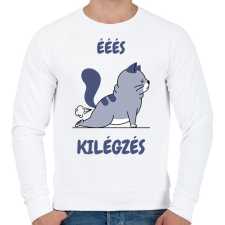 PRINTFASHION KILEGZES - Férfi pulóver - Fehér férfi pulóver, kardigán