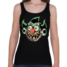 PRINTFASHION Killer Klowns - Női atléta - Fekete női trikó
