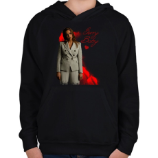 PRINTFASHION killing eve-villanelle - Gyerek kapucnis pulóver - Fekete