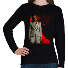 PRINTFASHION killing eve-villanelle - Női pulóver - Fekete