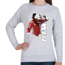 PRINTFASHION KIMI - Női pulóver - Sport szürke női pulóver, kardigán