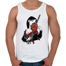 PRINTFASHION Kínai hercegnő - Férfi atléta - Fehér atléta, trikó