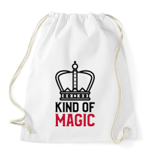 PRINTFASHION KIND OF MAGIC - Sportzsák, Tornazsák - Fehér tornazsák
