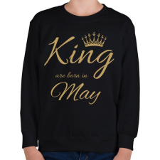 PRINTFASHION King  - Gyerek pulóver - Fekete gyerek pulóver, kardigán