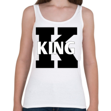 PRINTFASHION King  - Női atléta - Fehér
