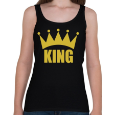 PRINTFASHION KING - Női atléta - Fekete női trikó