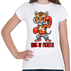 PRINTFASHION King of Fighter - Női póló - Fehér