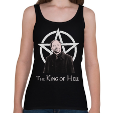 PRINTFASHION king of hell - Női atléta - Fekete női trikó