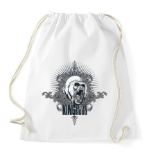 PRINTFASHION King of the Hood - Sportzsák, Tornazsák - Fehér tornazsák