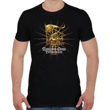 PRINTFASHION Kingdom Come Deliverance 2 - Férfi póló - Fekete férfi póló
