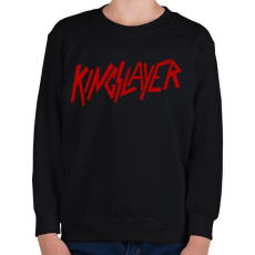 PRINTFASHION Kingslayer - Gyerek pulóver - Fekete
