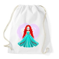 PRINTFASHION Kis hercegnő - Sportzsák, Tornazsák - Fehér tornazsák