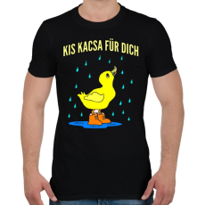 PRINTFASHION kis kacsa fürdik - Férfi póló - Fekete