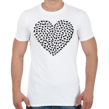PRINTFASHION Kis kedvenc - Férfi póló - Fehér férfi póló
