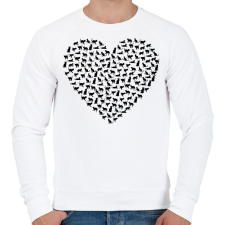 PRINTFASHION Kis kedvenc - Férfi pulóver - Fehér férfi pulóver, kardigán