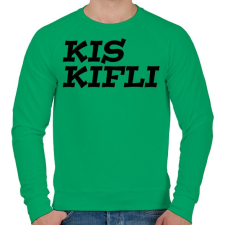 PRINTFASHION Kis kifli - Férfi pulóver - Zöld férfi pulóver, kardigán