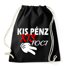PRINTFASHION Kis Pénz... - Sportzsák, Tornazsák - Fekete tornazsák