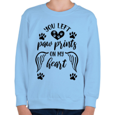 PRINTFASHION Kisállat emlék - Gyerek pulóver - Világoskék gyerek pulóver, kardigán