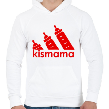 PRINTFASHION Kismama logó - Férfi kapucnis pulóver - Fehér férfi pulóver, kardigán