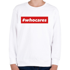 PRINTFASHION Kitérdekel... - Gyerek pulóver - Fehér