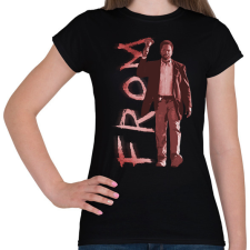 PRINTFASHION Kiút Sorozat - Női póló - Fekete női póló