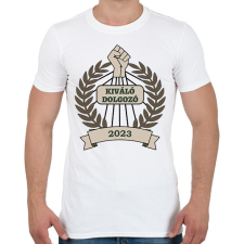 PRINTFASHION Kiváló dolgozó 2 - Férfi póló - Fehér férfi póló