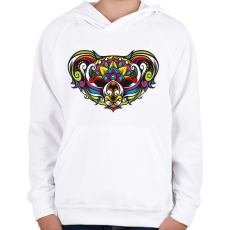 PRINTFASHION Koala - Gyerek kapucnis pulóver - Fehér