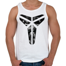 PRINTFASHION Kobe Bryant logo - Férfi atléta - Fehér atléta, trikó