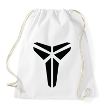 PRINTFASHION Kobe Bryant logo - Sportzsák, Tornazsák - Fehér tornazsák