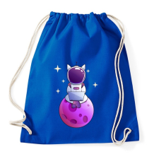 PRINTFASHION Kocka asztronauta lila - Sportzsák, Tornazsák - Bright royal tornazsák