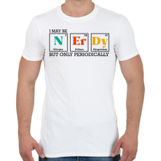 PRINTFASHION Kocka vagyok - Férfi póló - Fehér