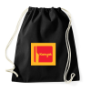 PRINTFASHION kodak konyak - Sportzsák, Tornazsák - Fekete