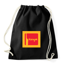 PRINTFASHION kodak konyak - Sportzsák, Tornazsák - Fekete tornazsák