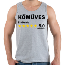PRINTFASHION Kőműves Értékelés ***** 5.0 (69 értékelés) - Férfi atléta - Sport szürke atléta, trikó