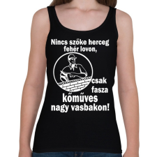 PRINTFASHION kőműves - Női atléta - Fekete női trikó