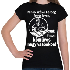 PRINTFASHION kőműves - Női póló - Fekete