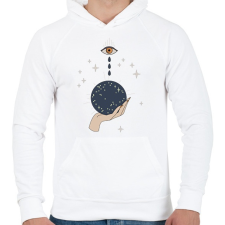 PRINTFASHION Könnyes varázs - Férfi kapucnis pulóver - Fehér női pulóver, kardigán