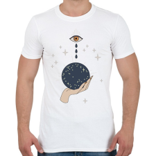 PRINTFASHION Könnyes varázs - Férfi póló - Fehér férfi póló