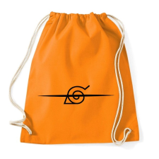 PRINTFASHION Konoha áthúzott jel - Sportzsák, Tornazsák - Narancssárga tornazsák