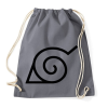PRINTFASHION Konoha - Sportzsák, Tornazsák - Grafitszürke