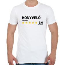 PRINTFASHION Könyvelő értékelés - Férfi póló - Fehér férfi póló