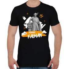 PRINTFASHION Könyves Kálmán - Férfi póló - Fekete férfi póló