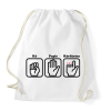 PRINTFASHION KoPapirKorfuresz - Sportzsák, Tornazsák - Fehér