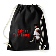 PRINTFASHION köpök a sírodra - Sportzsák, Tornazsák - Fekete tornazsák