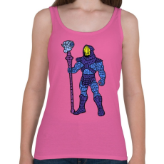 PRINTFASHION Koponya arc - Női atléta - Rózsaszín