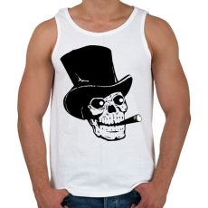 PRINTFASHION Koponya - Férfi atléta - Fehér