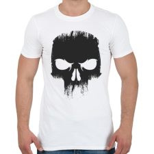 PRINTFASHION Koponya - Férfi póló - Fehér férfi póló