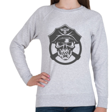 PRINTFASHION Koponya sofőr - Női pulóver - Sport szürke