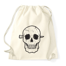 PRINTFASHION Koponya - Sportzsák, Tornazsák - Natúr tornazsák