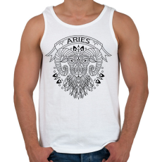 PRINTFASHION Kos - Férfi atléta - Fehér